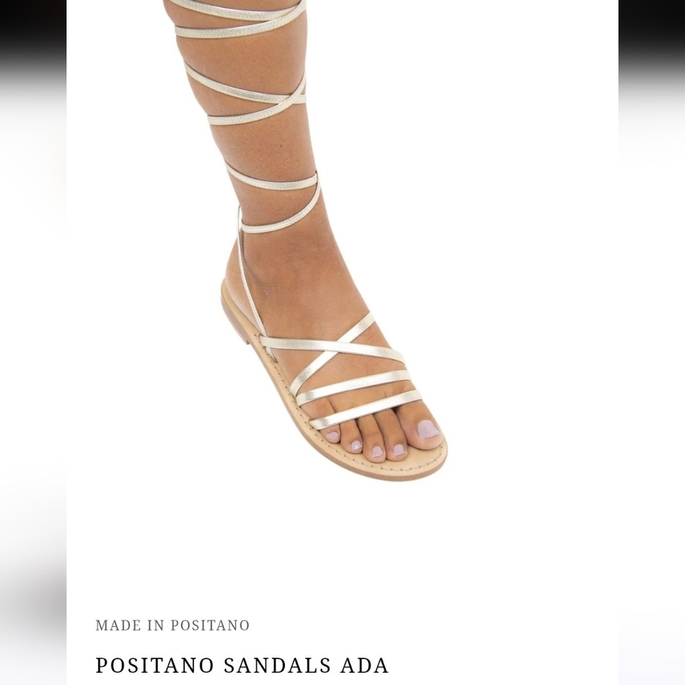 ☀️ Nano Positano Sandals Ada - Rose Gold